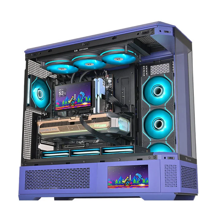Blue gaming PC build