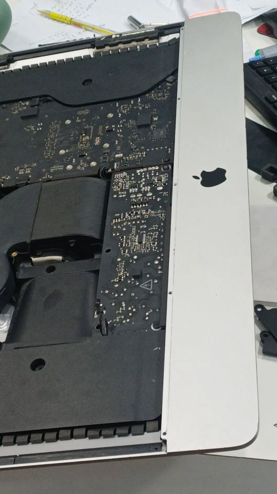 MacBook motherboard repair at RTS